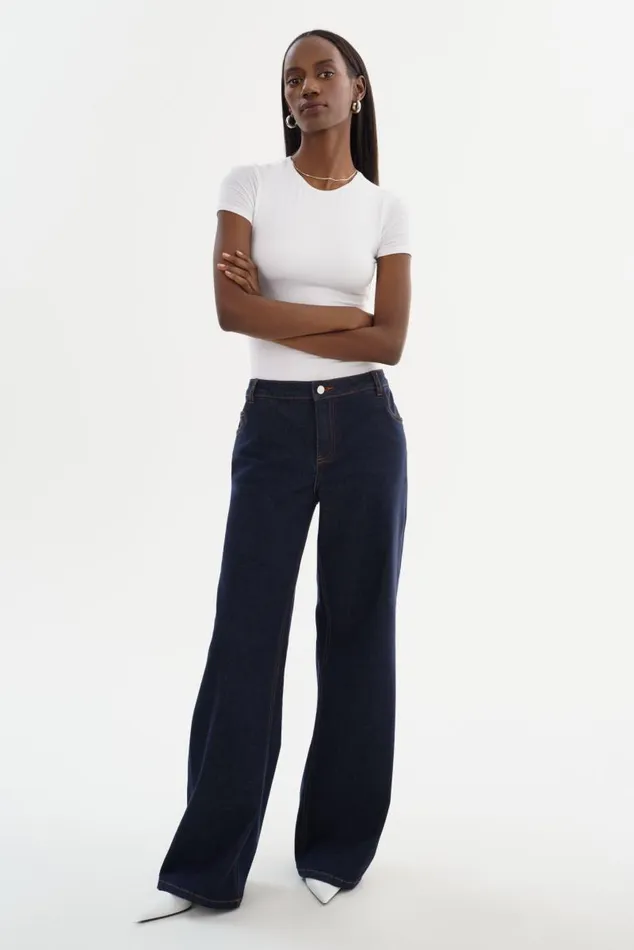 Women KILIANA Denim Jeans Dark Indigo LAMARQUE Pants and Shorts
