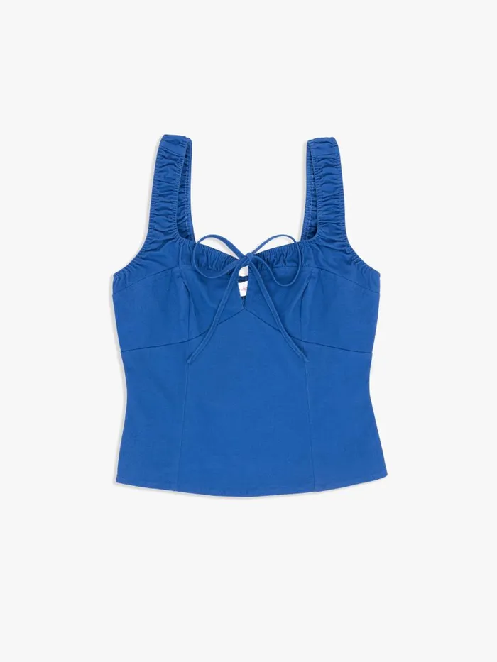 Women Kira Top Cobalt Lisa Says Gah Sleeveless Tops