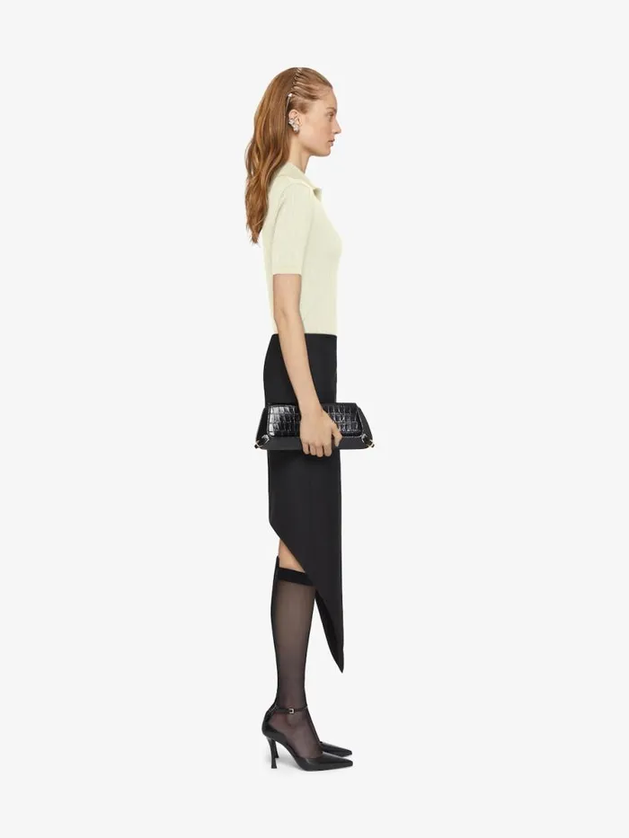 Women Knitwear Givenchy Polo Sweater In Wool With 4G Detail Butter