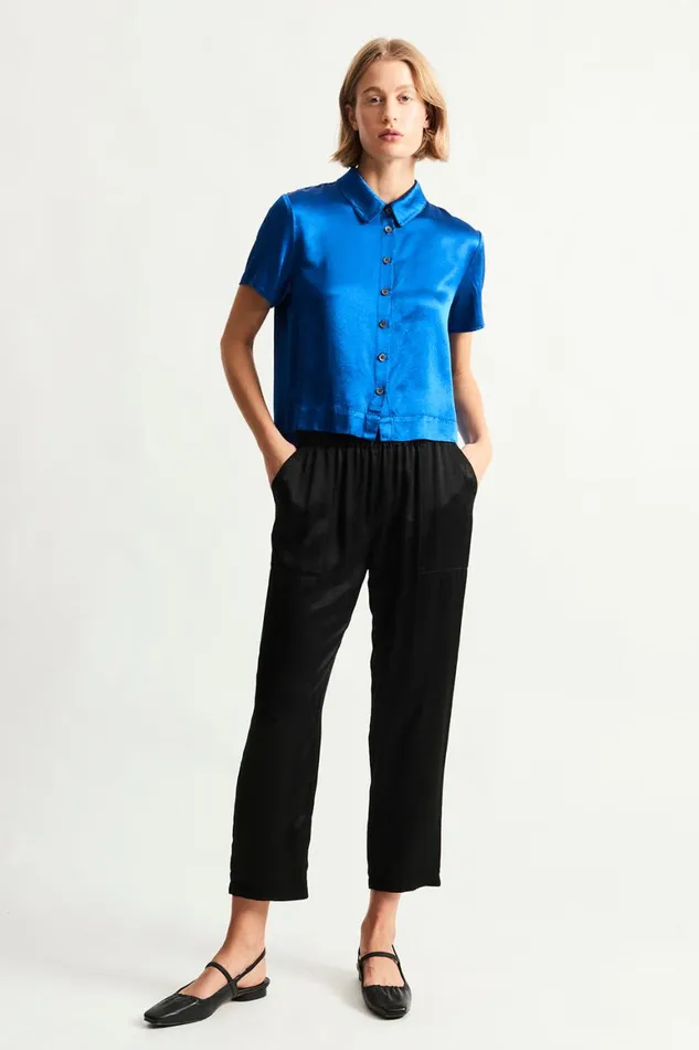 Women Lapis Calista Blouse Raquel Allegra Tops