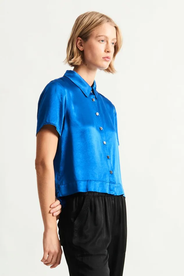Women Lapis Calista Blouse Raquel Allegra Tops
