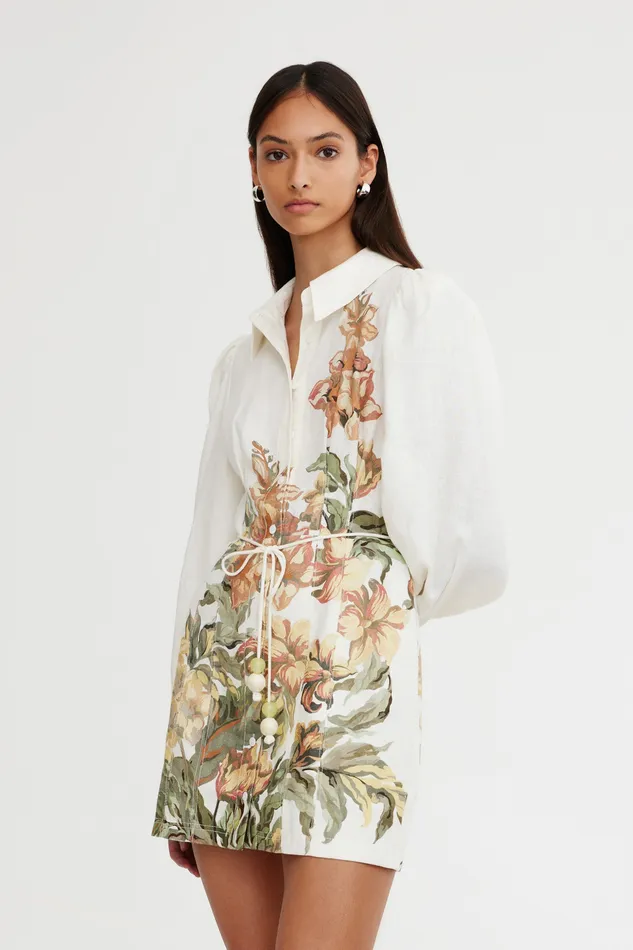 Women Linen Significant Other PARISA MINI DRESS