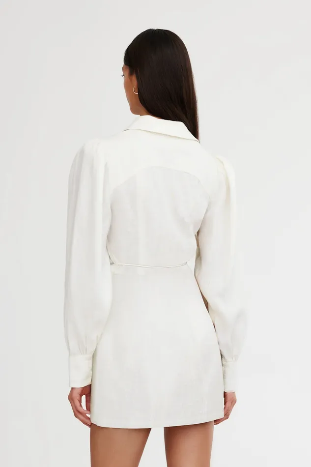 Women Linen Significant Other PARISA MINI DRESS