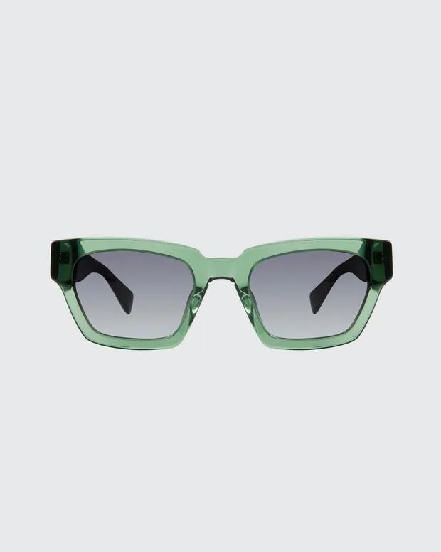 Women Lisa BlackGreen Sunglasses rag and bone