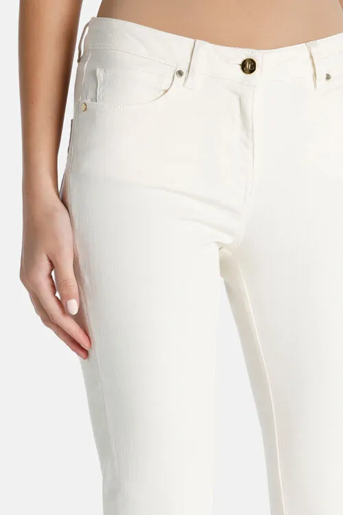Women Luisa Spagnoli Accadia Accadia Ivory Pants Women Luisa Spagnoli Accadia Accadia Ivory Pants