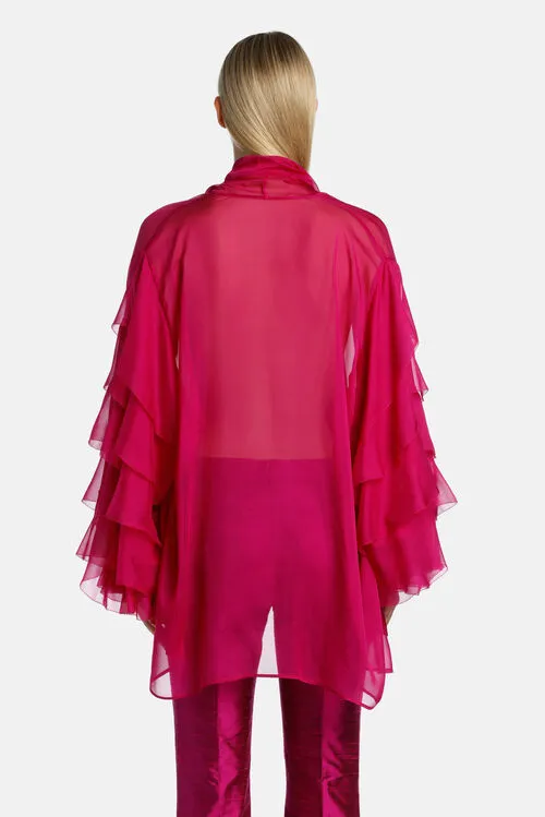 Women Luisa Spagnoli Brillina Brillina Fuchsia Fashion Show