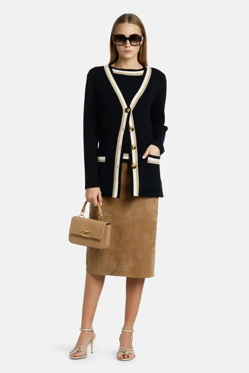 Women Luisa Spagnoli Magistro Magistro Cardigan Women Luisa Spagnoli Magistro Magistro Cardigan