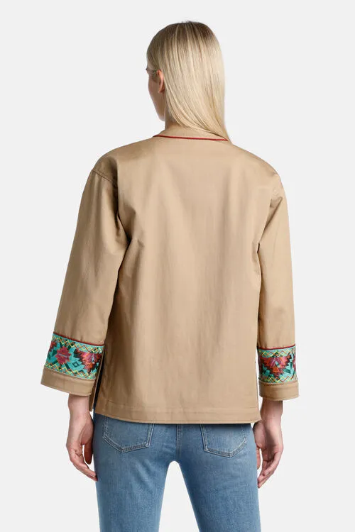 Women Luisa Spagnoli Versus Versus Camel Jackets and Blazers Women Luisa Spagnoli Versus Versus Camel Jackets and Blazers