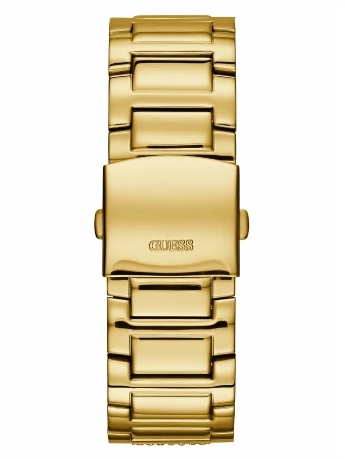 WomenMen GoldTone Multifunction Watch Gold Watches GUESS WomenMen GoldTone Multifunction Watch Gold Watches GUESS