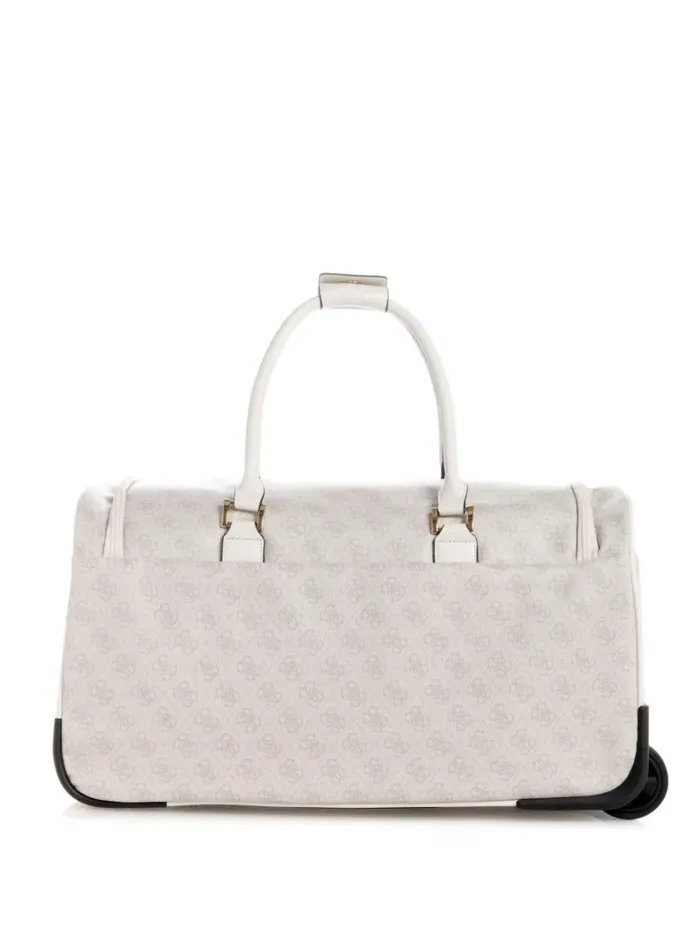 WomenMen Luggage and Travel Bags GUESS Jesco Wheeled Duffel Bag Dove WomenMen Luggage and Travel Bags GUESS Jesco Wheeled Duffel Bag Dove