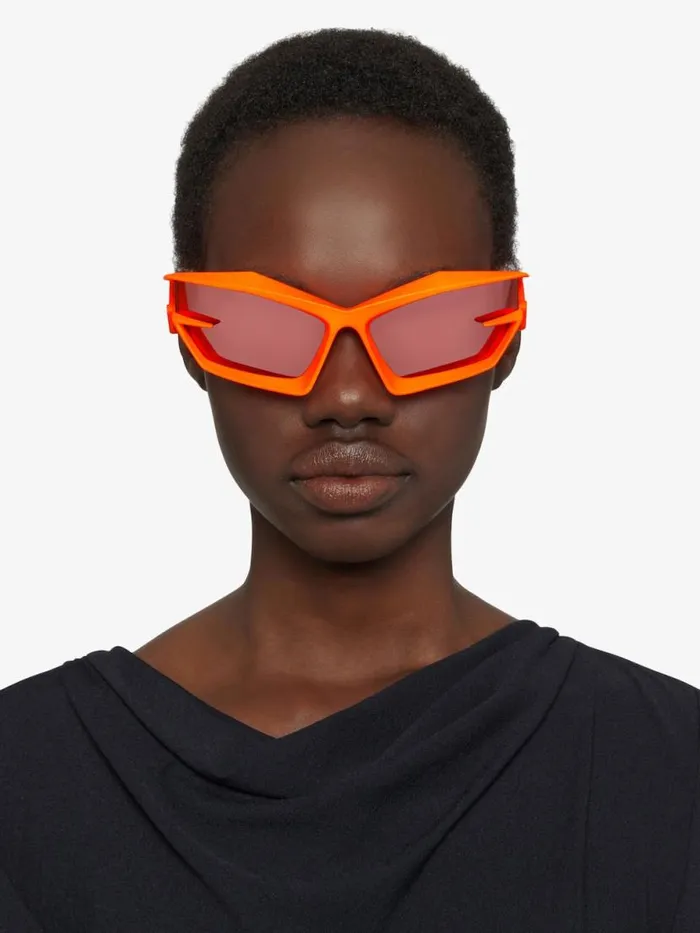 WomenMen Sunglasses Givenchy Giv Cut Unisex Injected Sunglasses Orange Fluo WomenMen Sunglasses Givenchy Giv Cut Unisex Injected Sunglasses Orange Fluo