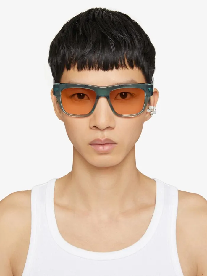 WomenMen Sunglasses Givenchy GV Day Unisex Sunglasses In Acetate Greenorange WomenMen Sunglasses Givenchy GV Day Unisex Sunglasses In Acetate Greenorange