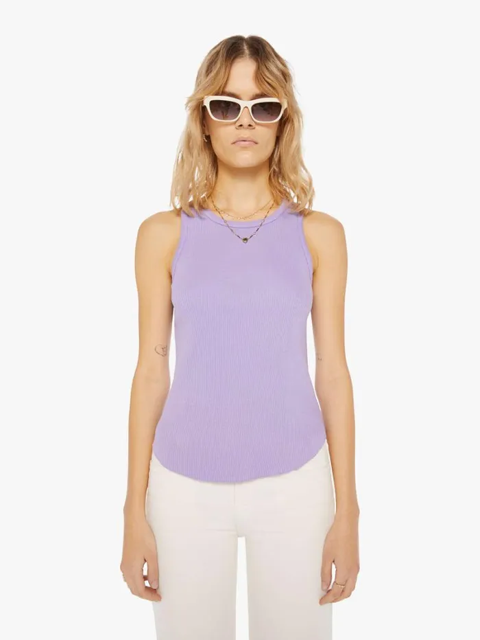 Women Mother Denim Arynn Tank Pale Lilac