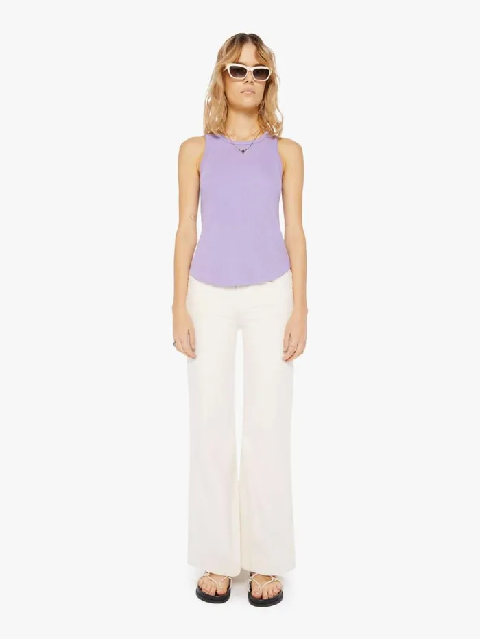 Women Mother Denim Arynn Tank Pale Lilac