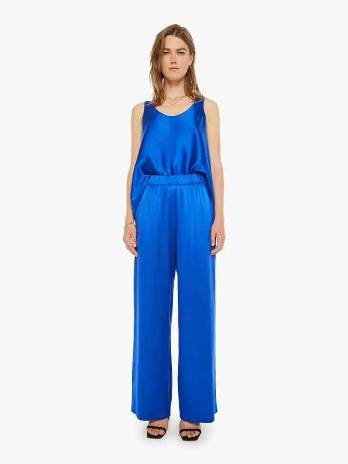 Women Mother Denim Brynn High Rise Pull On Pant Lapis