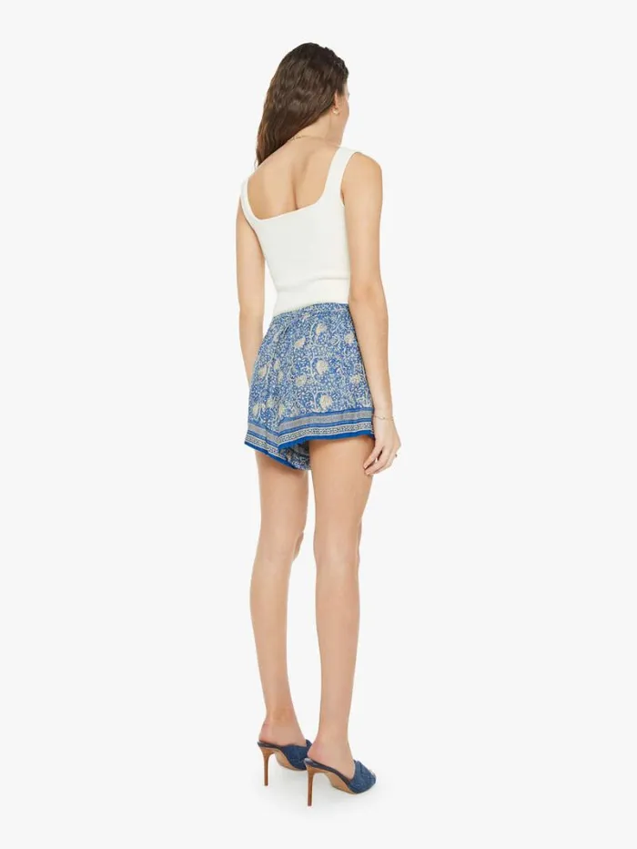 Women Mother Denim Jasper Short Water Lily Blue Women Mother Denim Jasper Short Water Lily Blue
