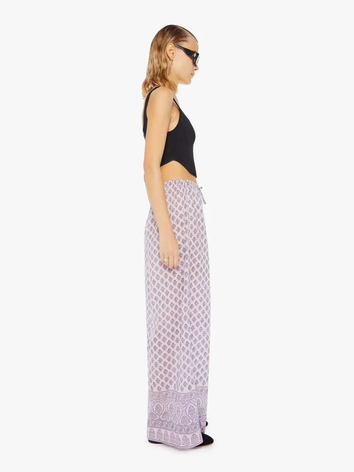 Women Mother Denim Margie Pant Purple Lilac
