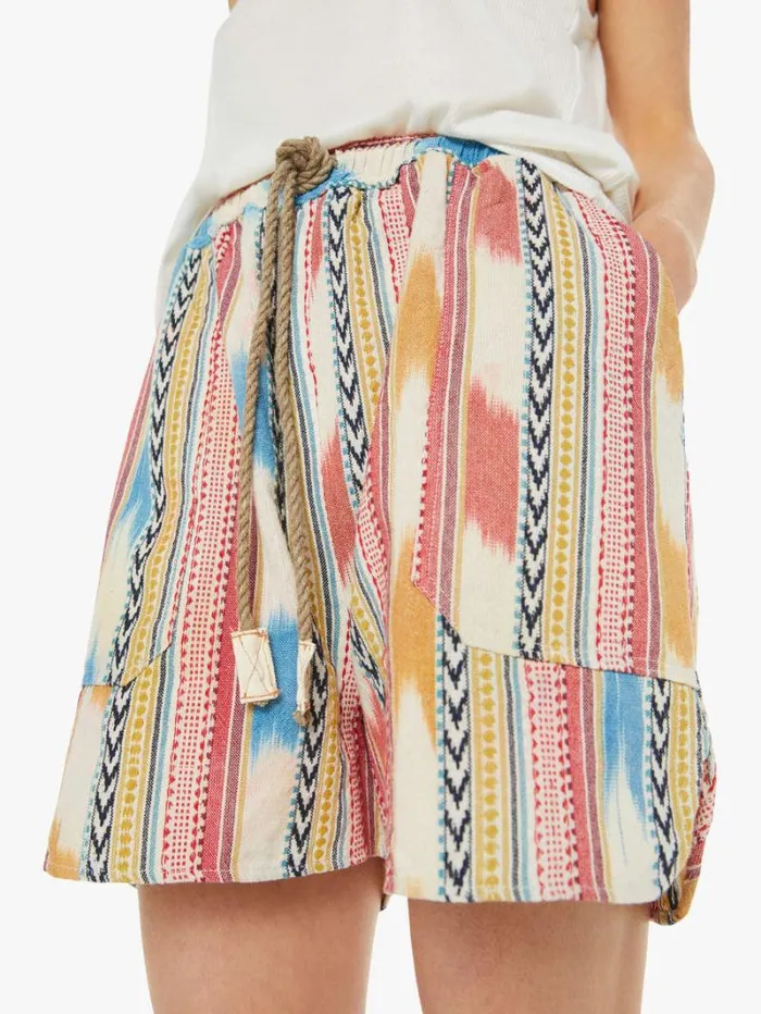Women Mother Denim P62 Weekend Short St Tropez Ikat Women Mother Denim P62 Weekend Short St Tropez Ikat