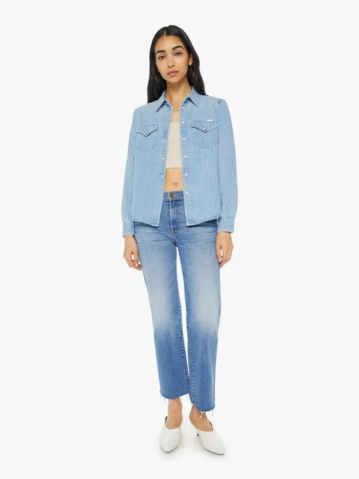 Women Mother Denim The Gathered All My Exes Winniebago Wandering