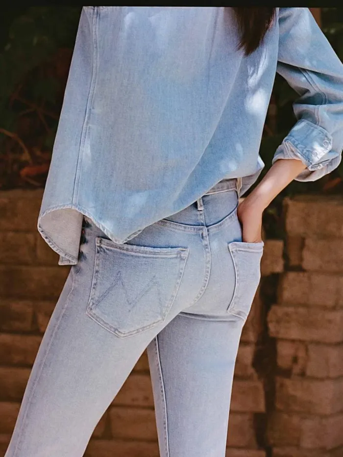 Women Mother Denim The Gathered All My Exes Winniebago Wandering