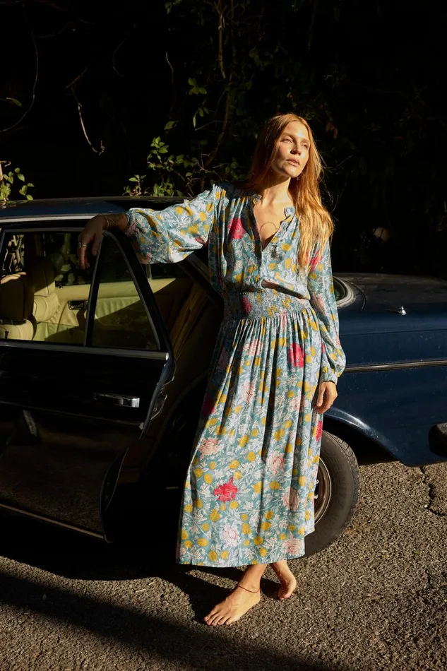 Women Natalie Martin Bottoms Bella Skirt Lehua Sea Women Natalie Martin Bottoms Bella Skirt Lehua Sea