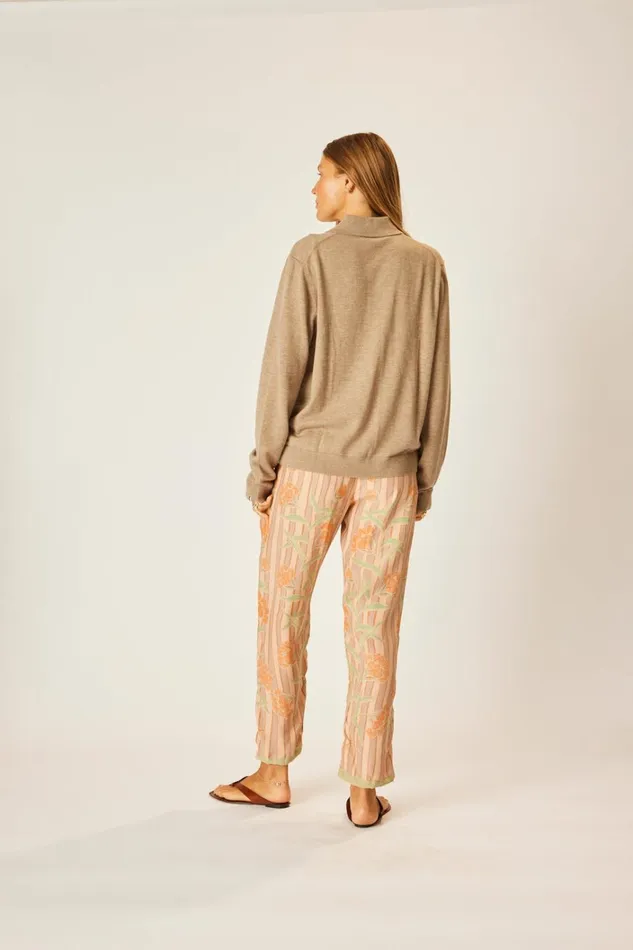 Women Natalie Martin Bottoms Bianca Pant Chamomile Apricot Women Natalie Martin Bottoms Bianca Pant Chamomile Apricot