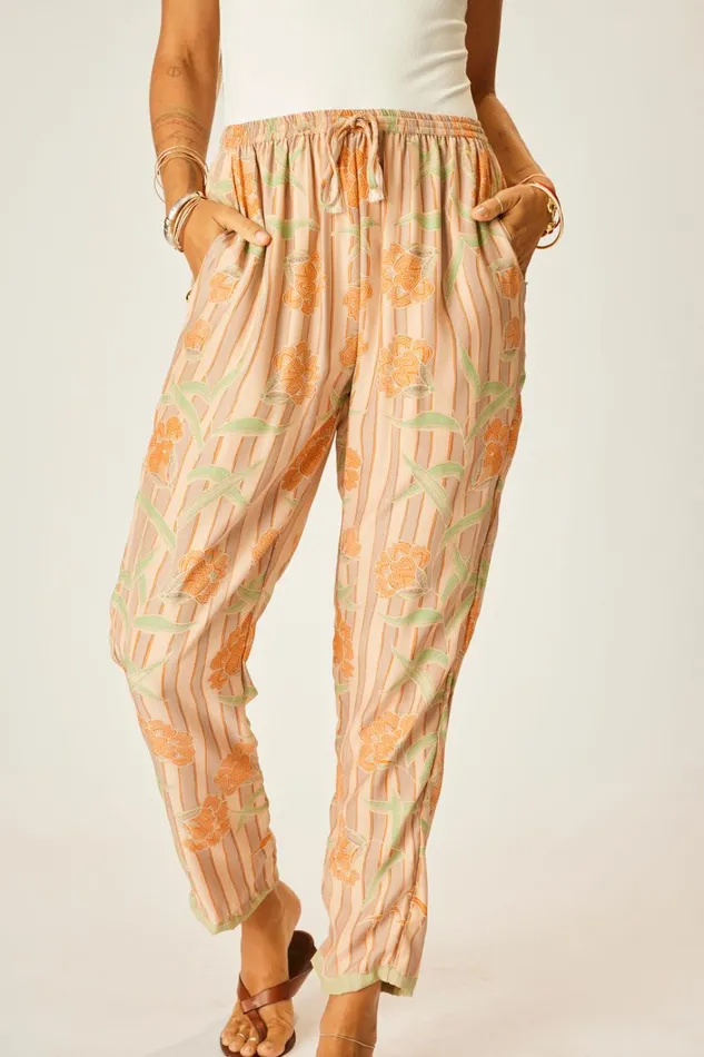Women Natalie Martin Bottoms Bianca Pant Chamomile Apricot Women Natalie Martin Bottoms Bianca Pant Chamomile Apricot