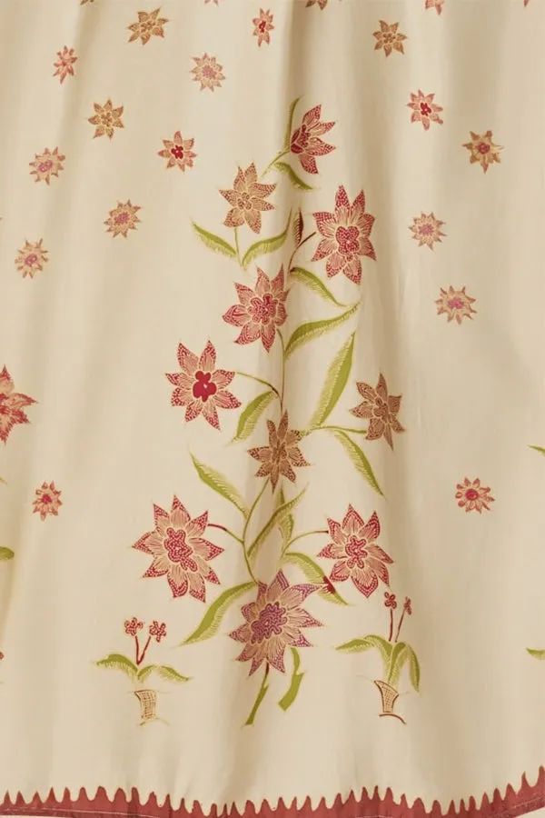 Women Natalie Martin Bottoms Sarong Starflower Cream Women Natalie Martin Bottoms Sarong Starflower Cream