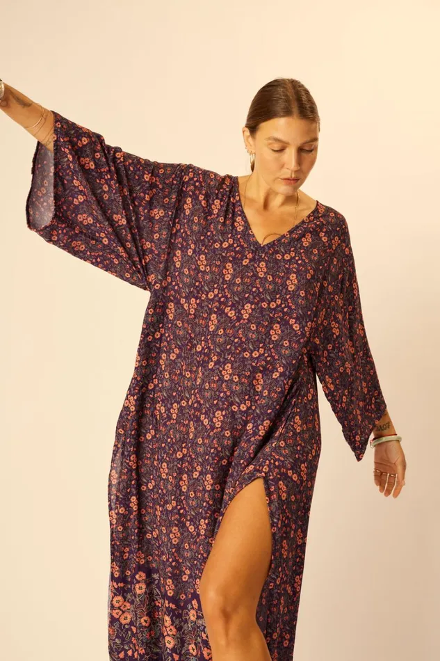 Women Natalie Martin CoverUps Marin Dress With Sash Batik Stripe Sage