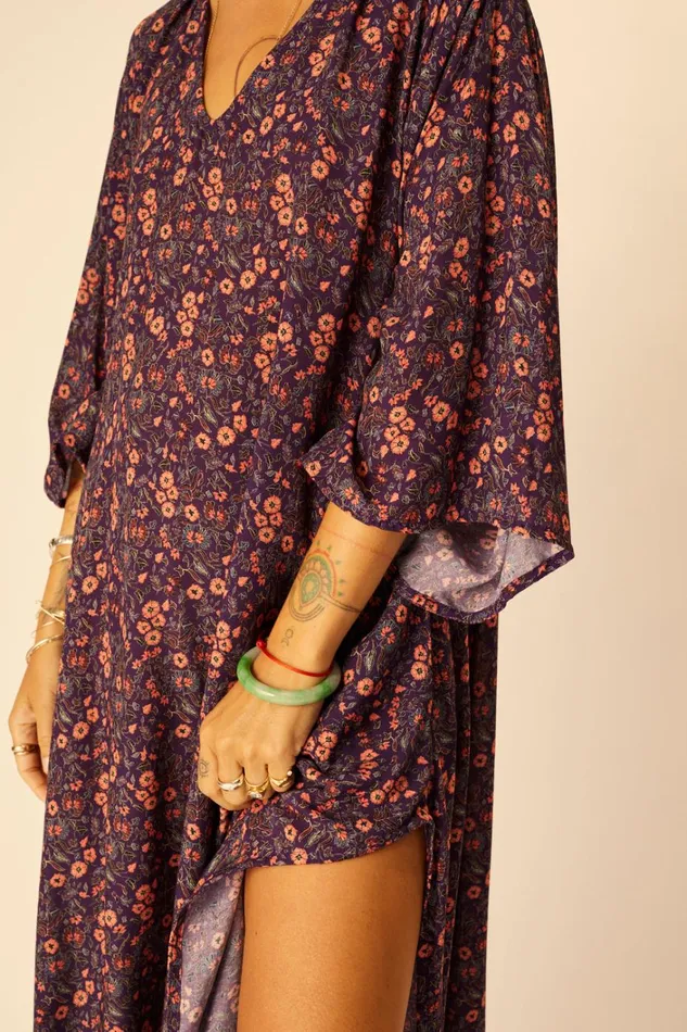 Women Natalie Martin CoverUps Marin Dress With Sash Batik Stripe Sage