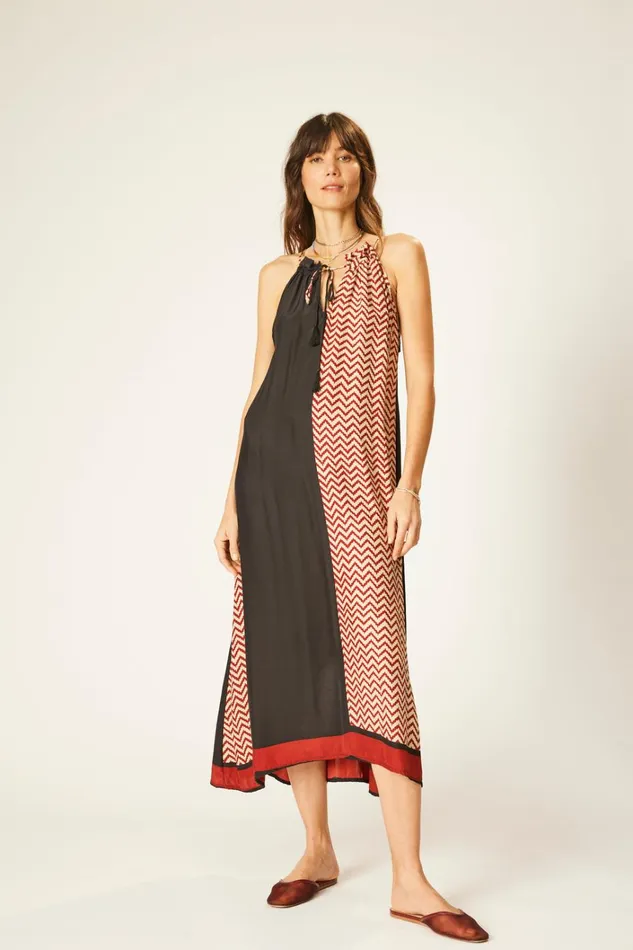 Women Natalie Martin CoverUps Marlien Dress Black Silk
