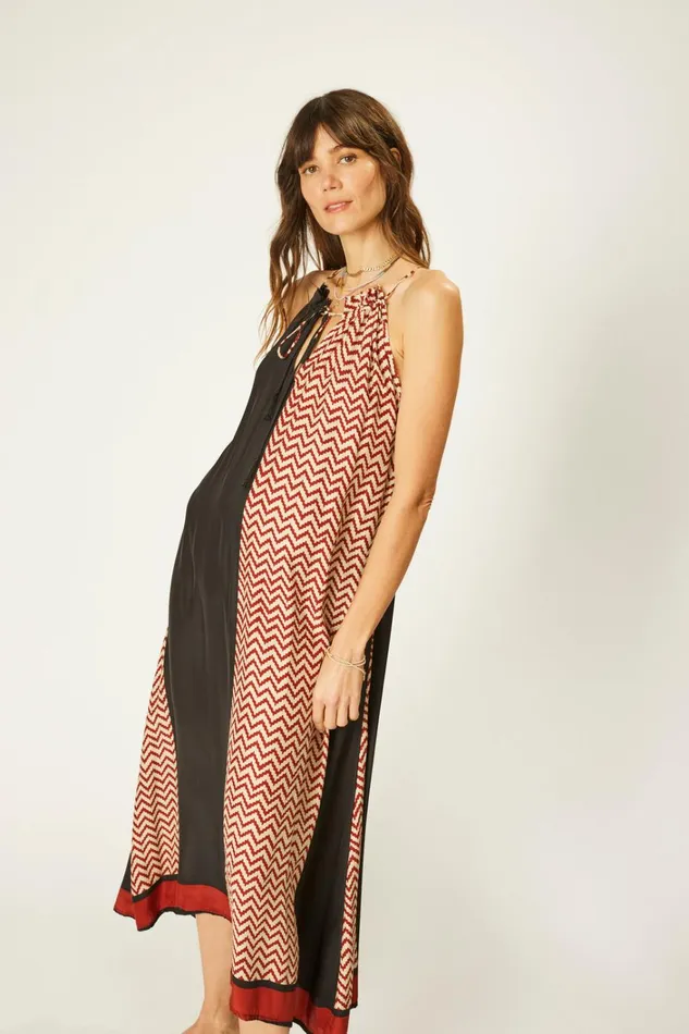 Women Natalie Martin CoverUps Marlien Dress Black Silk