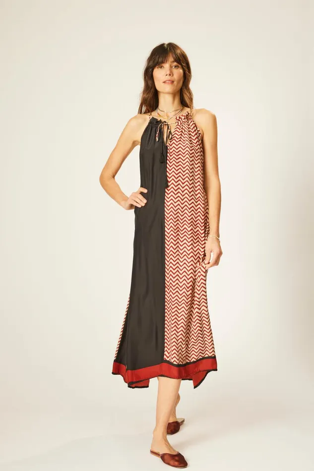 Women Natalie Martin CoverUps Marlien Dress Black Silk