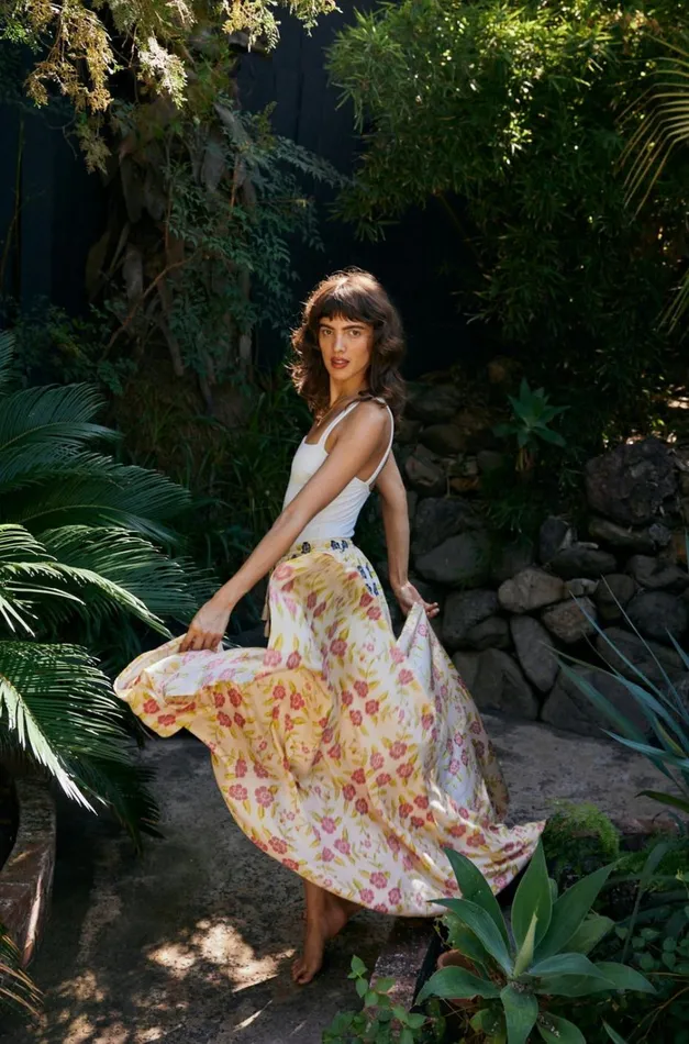 Women Natalie Martin CoverUps Sarong Prairie Dusty Crimson