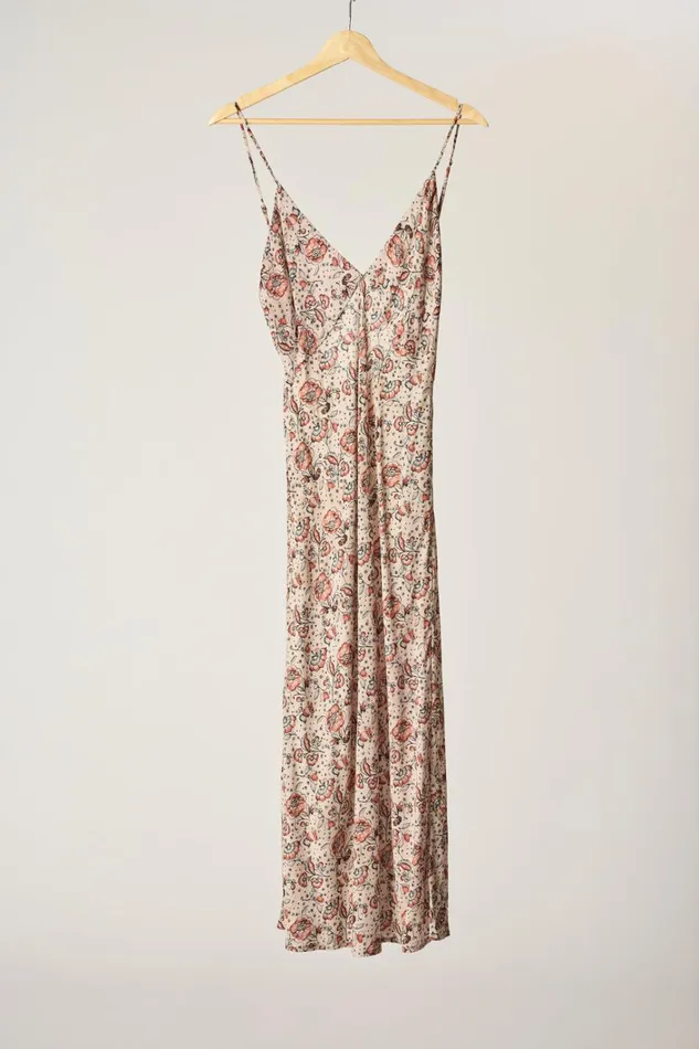 Women Natalie Martin Dresses Eve Slip Dress Fleurdelis Blue