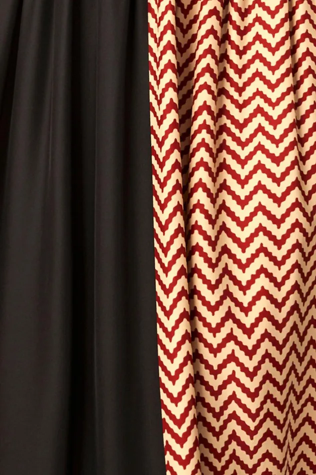 Women Natalie Martin Dresses Fiore Maxi Block Zigzag Noire