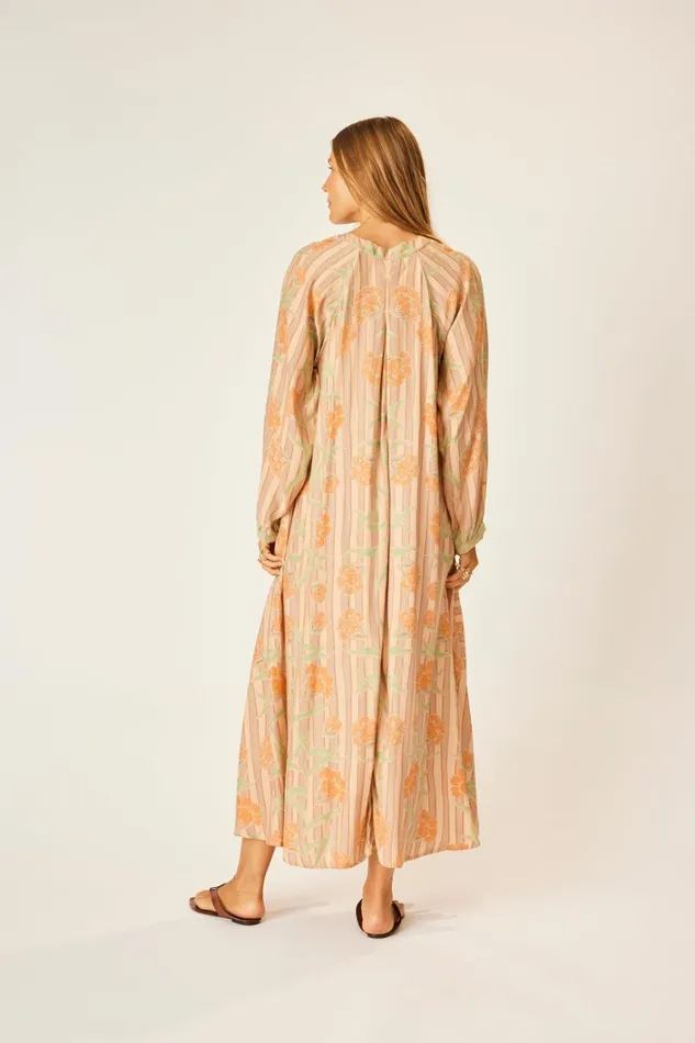 Women Natalie Martin Dresses Fiore Maxi Chamomile Apricot