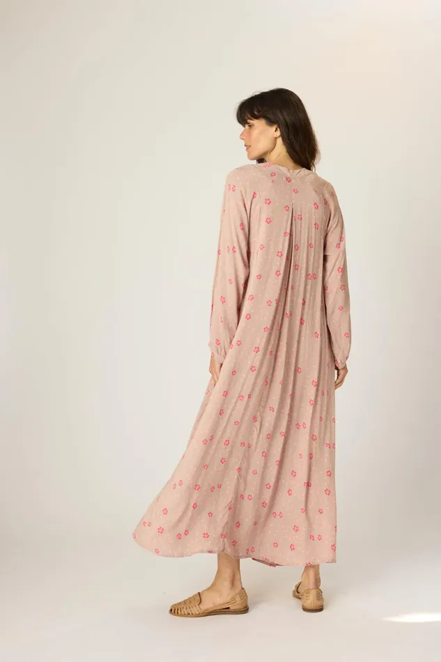 Women Natalie Martin Dresses Fiore Maxi Pinwheel Mink
