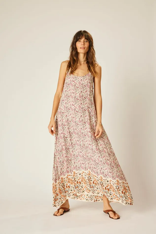 Women Natalie Martin Dresses Heather Maxi Petite Fleur Rose