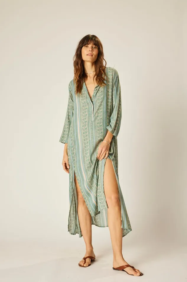 Women Natalie Martin Dresses Isobel Dress Water Lily Blue