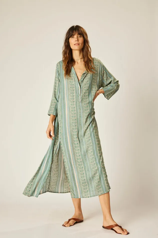 Women Natalie Martin Dresses Isobel Dress Water Lily Blue