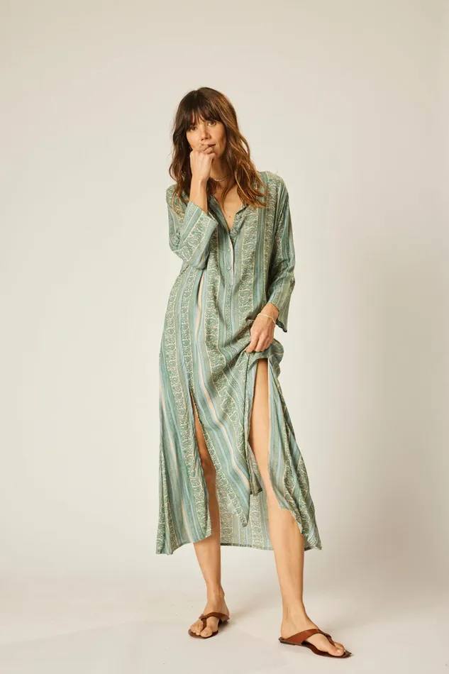Women Natalie Martin Dresses Isobel Dress Water Lily Blue