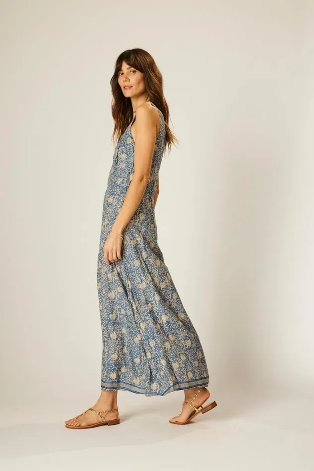 Women Natalie Martin Dresses Jackie Dress Water Lily Blue Women Natalie Martin Dresses Jackie Dress Water Lily Blue