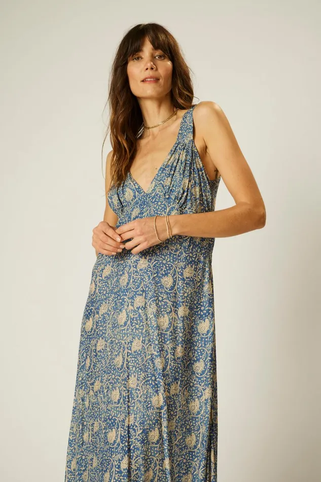 Women Natalie Martin Dresses Jackie Dress Water Lily Blue Women Natalie Martin Dresses Jackie Dress Water Lily Blue