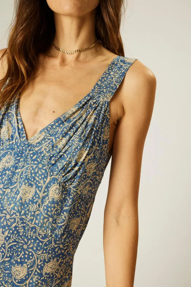 Women Natalie Martin Dresses Jackie Dress Water Lily Blue Women Natalie Martin Dresses Jackie Dress Water Lily Blue