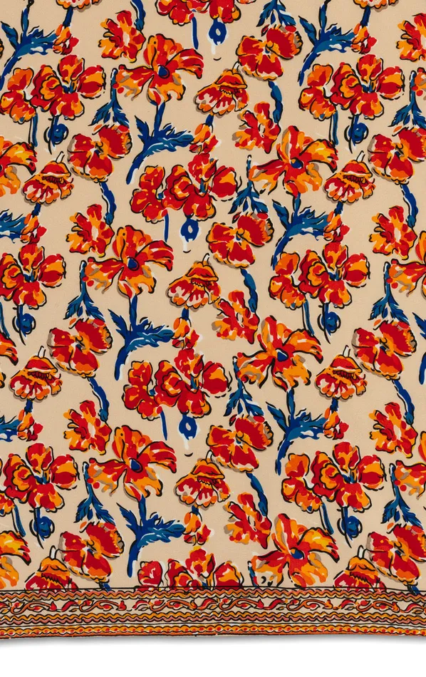 Women Natalie Martin Dresses Lola Dress Silk Watercolor Clementine