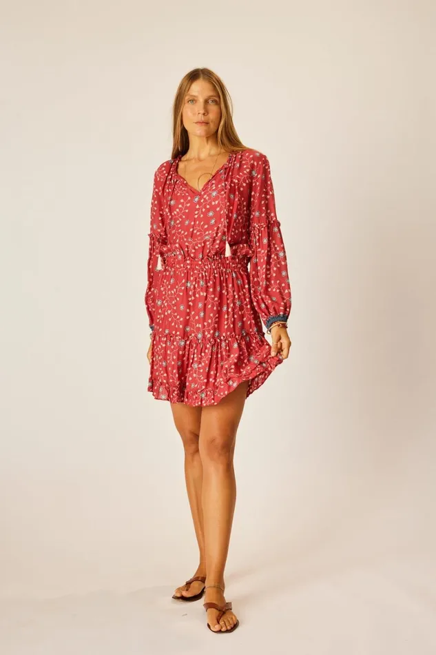 Women Natalie Martin Dresses Maggie Dress Pinwheel Barn Red