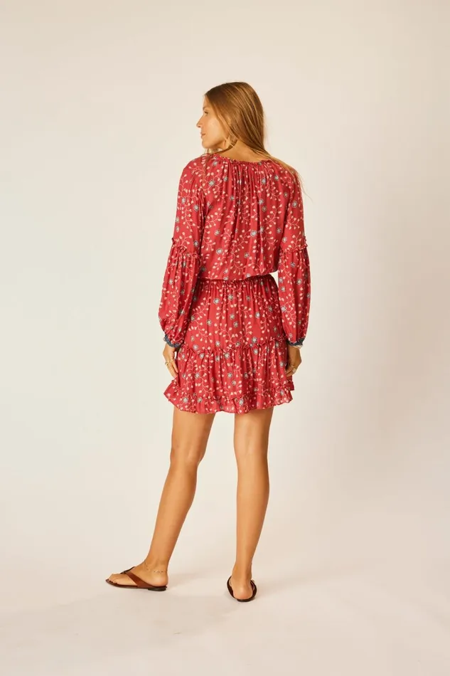 Women Natalie Martin Dresses Maggie Dress Pinwheel Barn Red