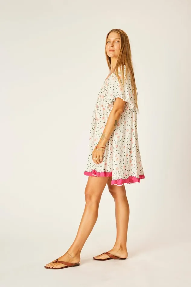 Women Natalie Martin Dresses Marina Dress Pinwheel Cotton