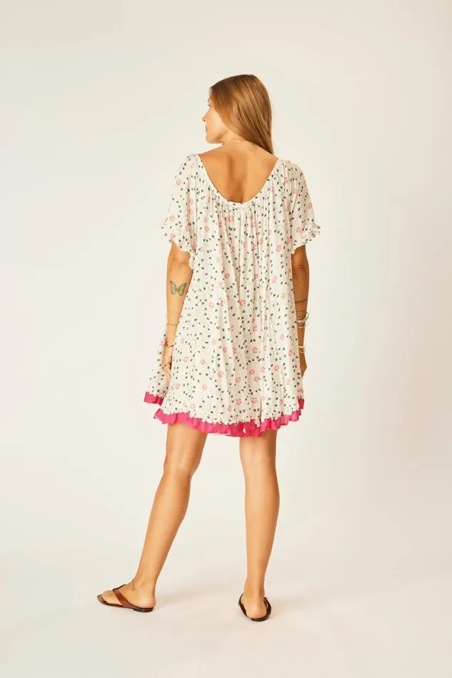 Women Natalie Martin Dresses Marina Dress Pinwheel Cotton